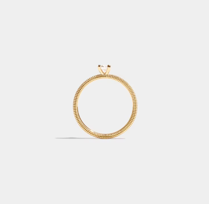 Solitaire Anagramme millegrains 0,30 carat – Image 3