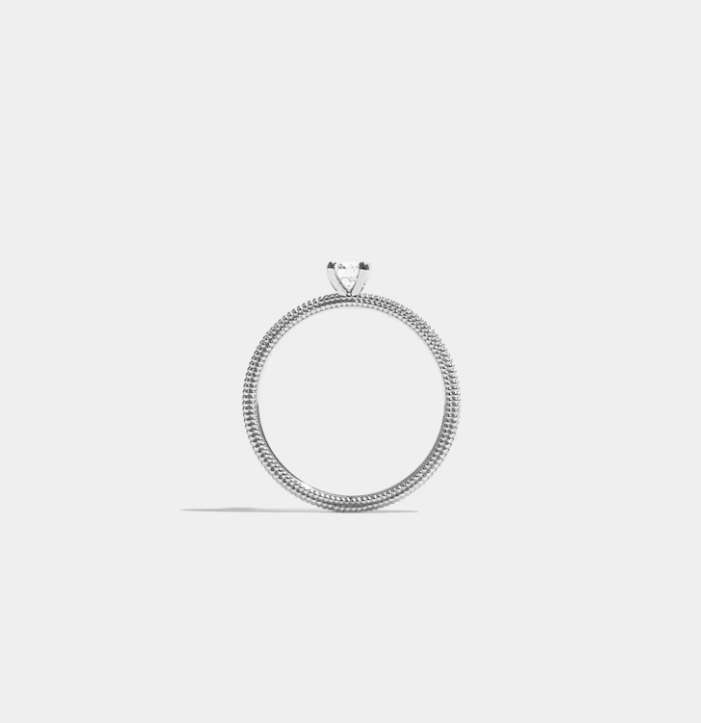 Solitaire Anagramme millegrains 0,30 carat – Image 2