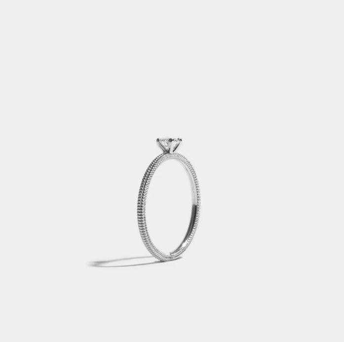 Solitaire Anagramme millegrains 0,30 carat – Image 3