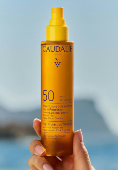 Huile Solaire Sublimatrice Haute Protection SPF50
