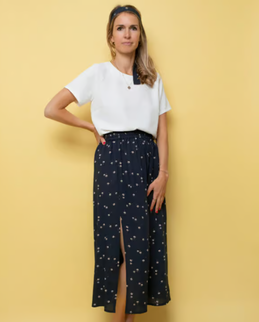 Jupe Mélanie – Night blue – Image 2
