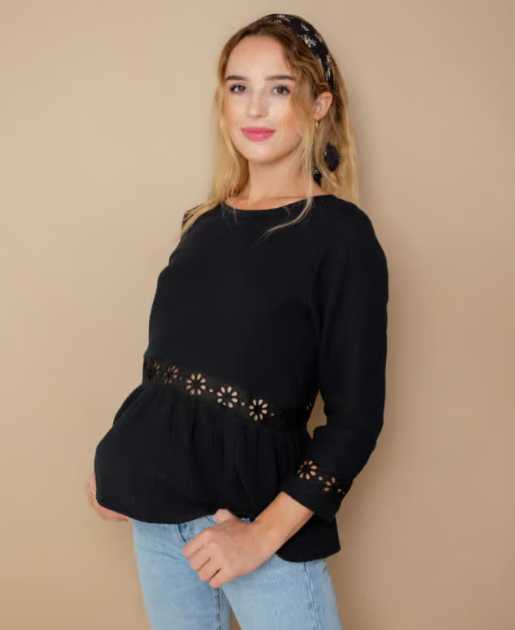 Blouse Robine – Noire