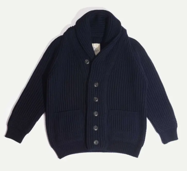 Cardigan Doëlan Bleu Marine