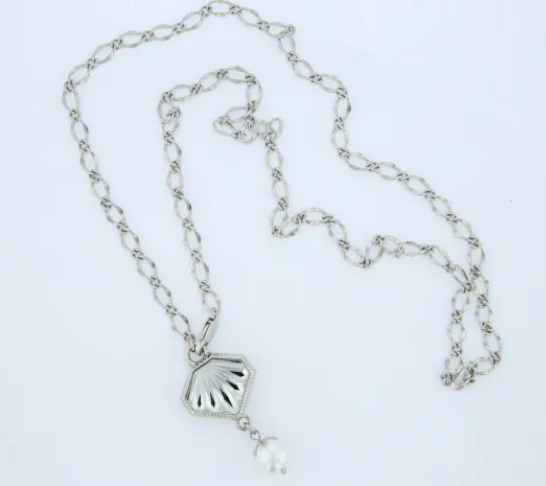 Collier Chaine Palladium, Miroir – Image 2
